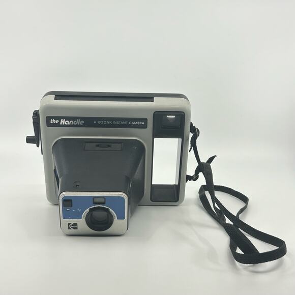 Vintage 1977 Kodak EK2 Instant Camera 4250736129193 *NOT TESTED* Gray/Black - Picture 2 of 7